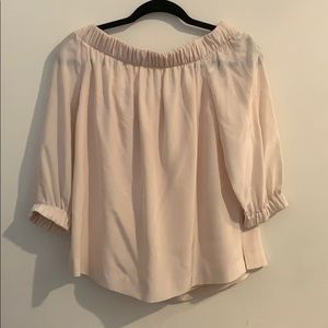 Off the shoulder top